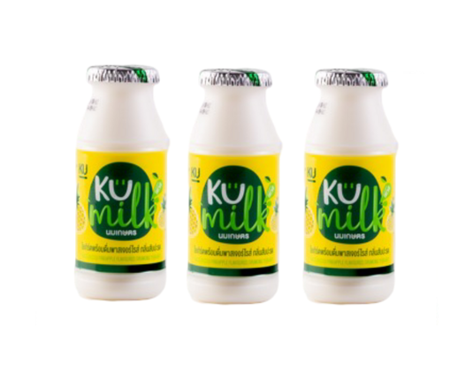 นมรสสับปะรด ขวด